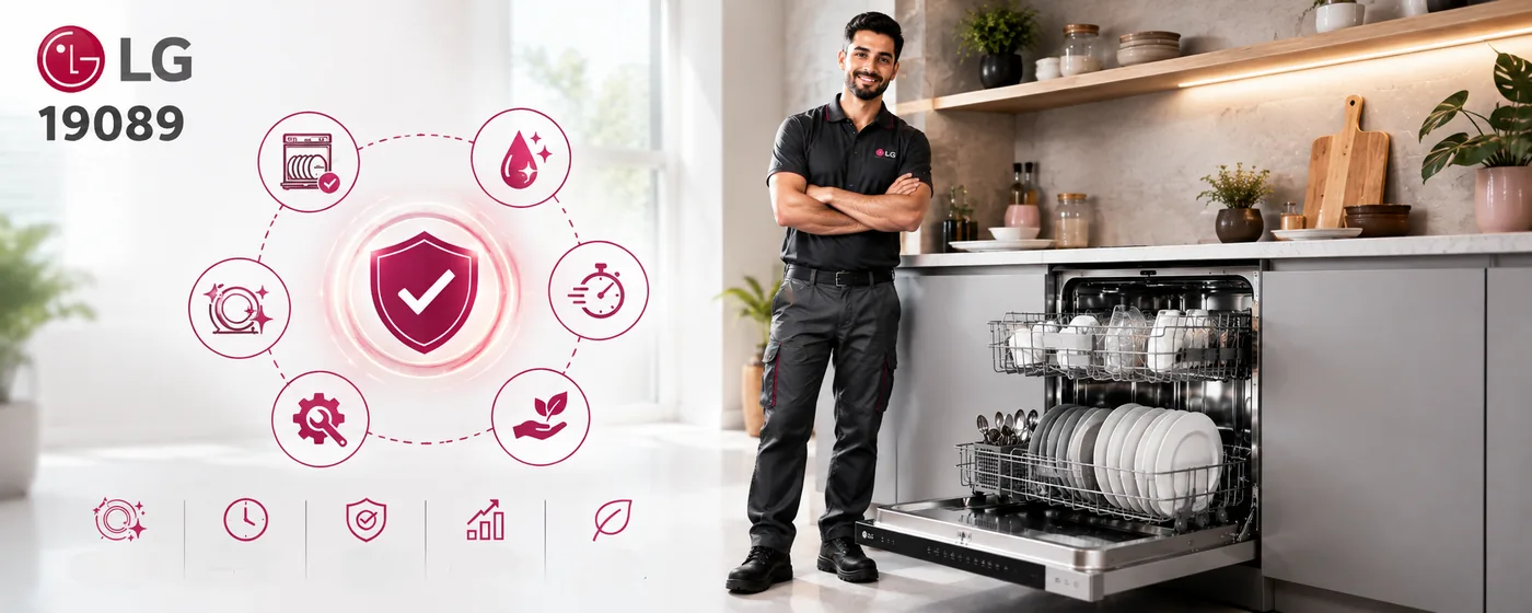 صيانة غسالات اطباق lg